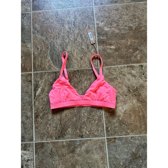 Skims Fits Everybody Triangle Bralette Sorbet Small - Picture 3 of 9